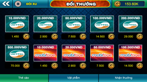 Những game bài đổi thẻ cào điện thoại được yêu thích nhất hiện nay