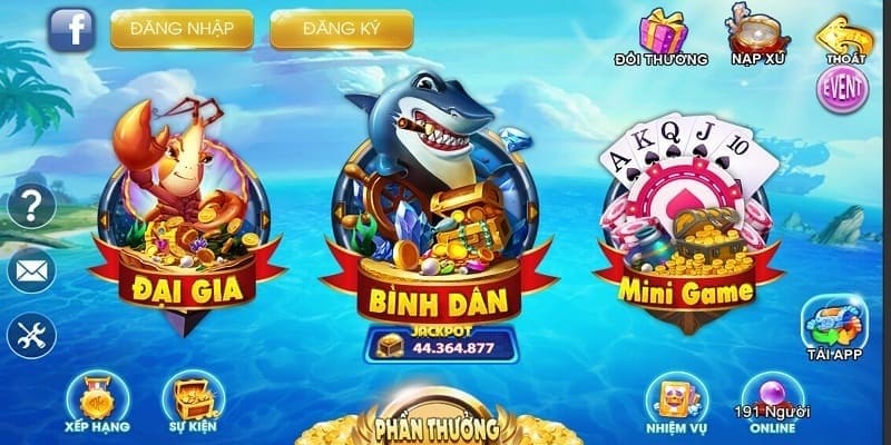Ưu điểm nổi bật của Sảnh chơi Bắn Cá Thần Tài Shbet